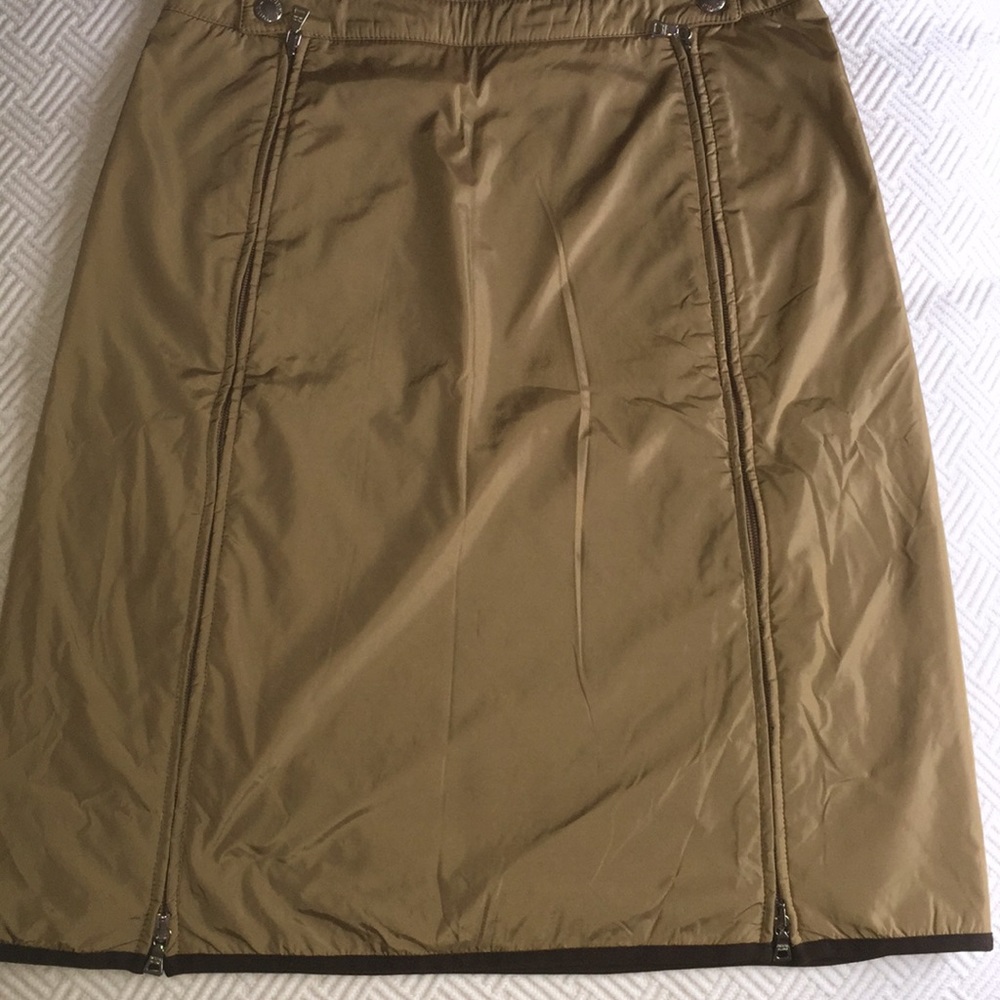 Prada Vintage Linea Rossa skirt zippers sz 42